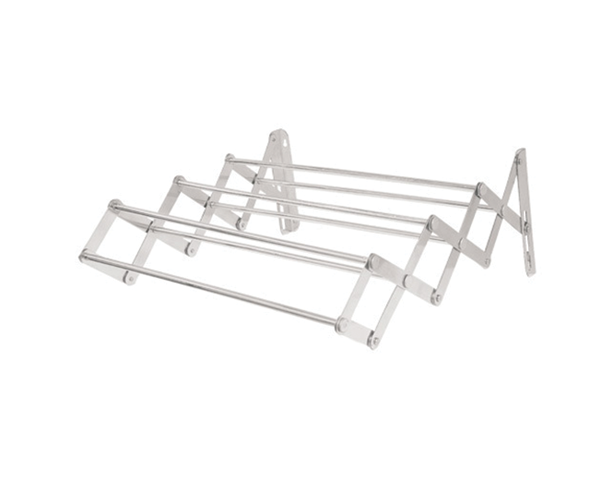 FOLDING S.S. TOWEL RACK